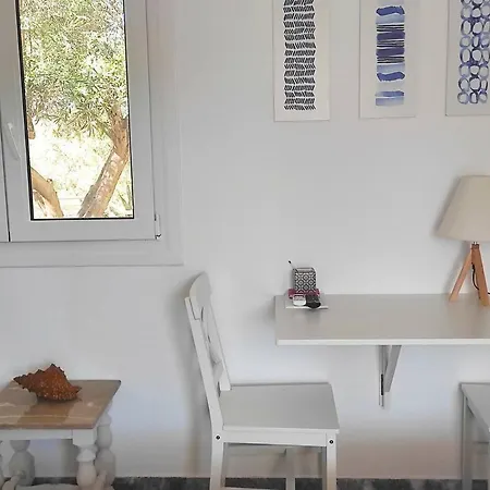White Villa With Olive Trees 1Km To Beach Panagia